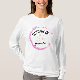 Garderie de grand-mère t-shirt à manches longues