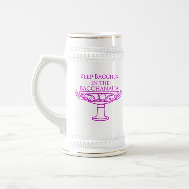 Gardez Bacchus dans la tasse Bacchanalia  (Gauche)