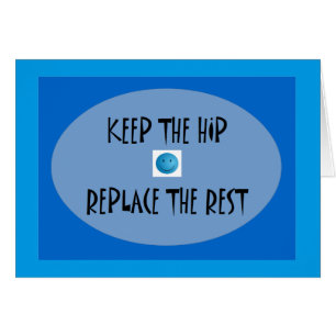 Gardez la hanche. Remplacez le repos