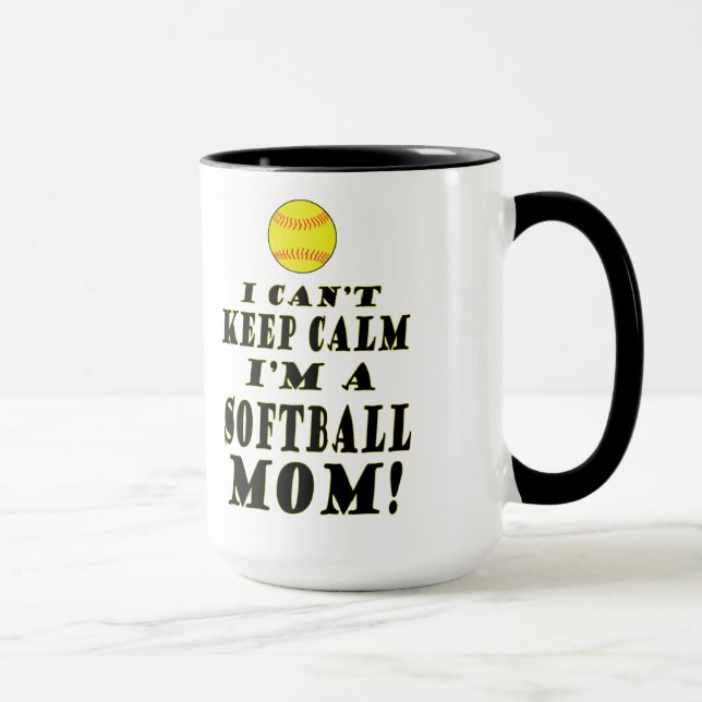Gardez la tasse calme du base-ball (Droite)