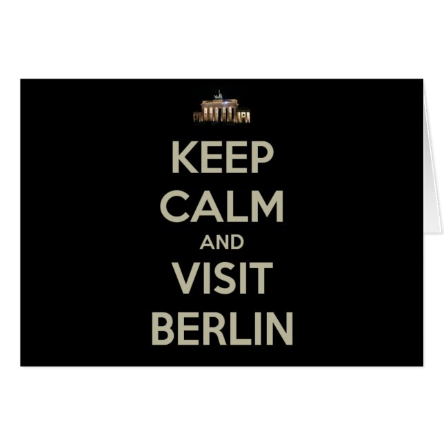 gardez la visite calme Berlin (Devant horizontal)