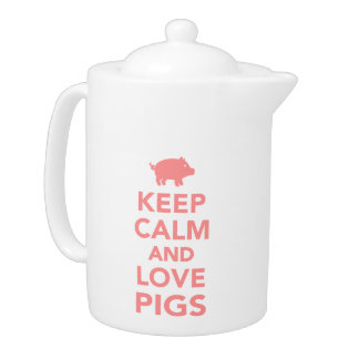 Gardez le calme et aimez les porcs