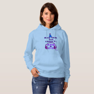 ♪ ♥ Gardez le calme et écoutez le Sweat - shirt à