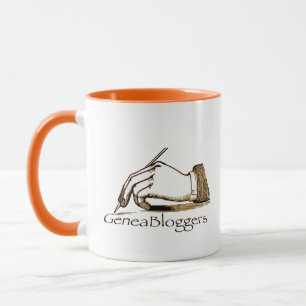 Gardez le calme GeneaBloggers Mug