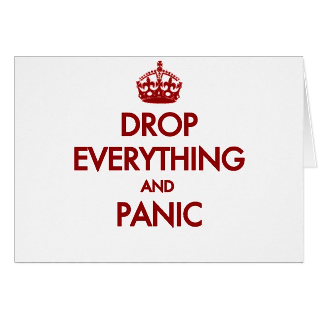 Gardez le calme ? Pfft ! (Devant horizontal)