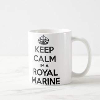 Gardez le calme que je suis une tasse blanche