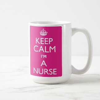 Gardez le calme que je suis une tasse d'infirmière