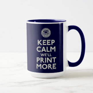 Gardez le calme que nous imprimerons plus de tasse
