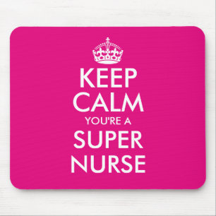 Gardez le calme que vous êtes un tapis de souris
