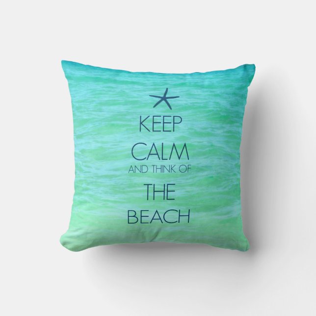GARDEZ LE COUSSIN CALME DE PLAGE (Recto)