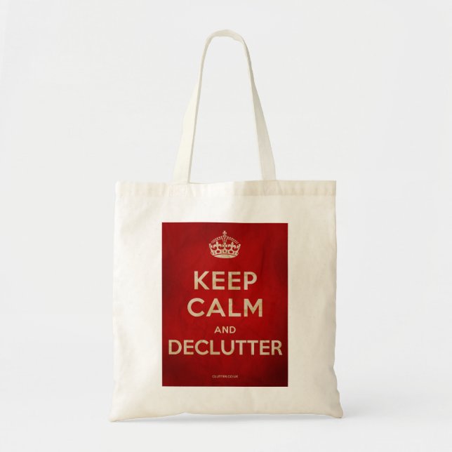 Gardez le sac de calme et de Declutter (Devant)