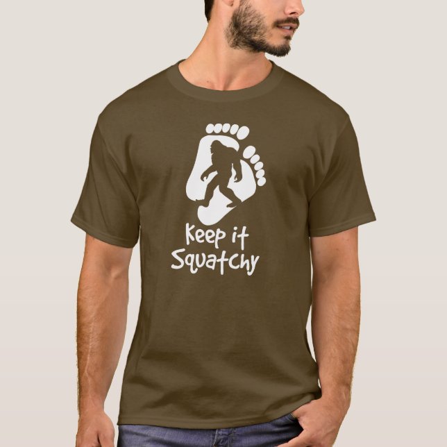 Gardez-le T-shirt de Squatchy (Devant)