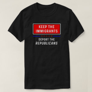 Gardez le T-shirt d'immigrés