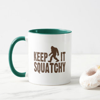 Gardez-le tasse de café de Squatchy