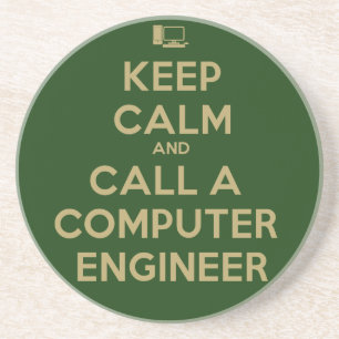 Gardez les dessous de verre calmes d'ingénieur