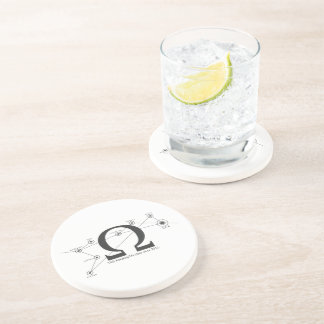 Gardez les dessous de verre clairs de grès d'ACE