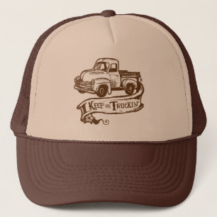 Gardez sur le casquette de Truckin