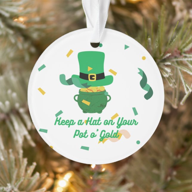 Gardez un Casquette sur votre Pot O'Gold sur un (Arbre)