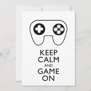 GARDEZ VOTRE CALME ET JOUEZ - Manette de jeu