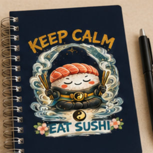 Gardez votre calme et mangez des sushis – Zen Kawa