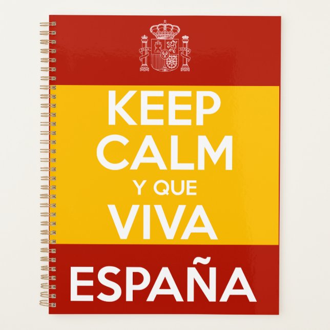 Gardez votre calme et vive l'Espagne (Devant)