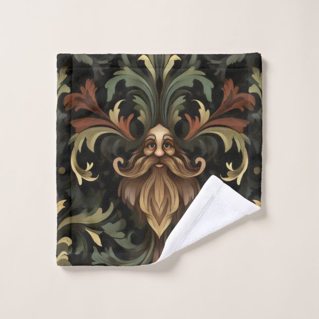 Gardien aux frontières lunaires (Gant de toilette)