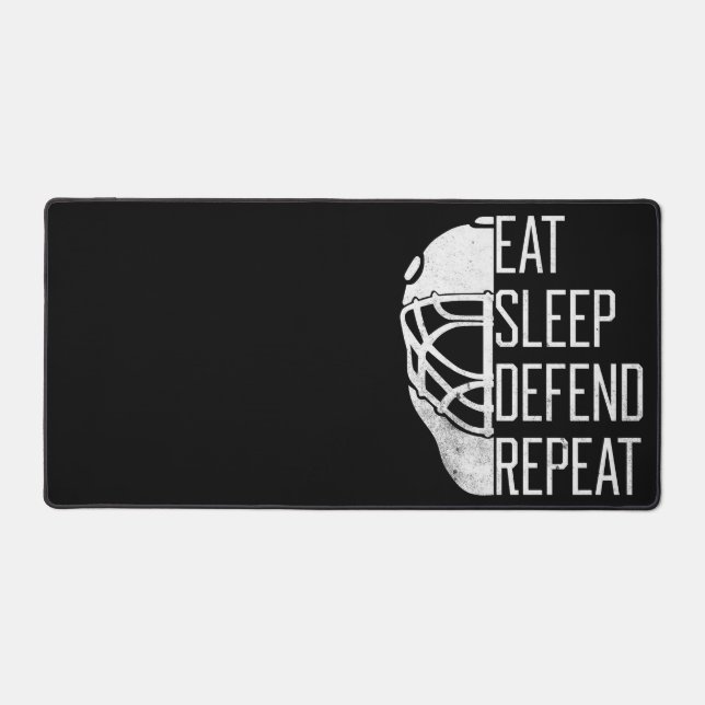 Gardien de but de hockey (Recto)