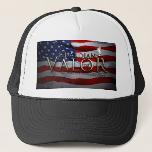 Gardien de casquette de camionneur de bravoure
