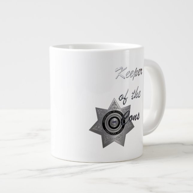 Gardien des Cons, Officiers de C.O. Jumbo Mug SILV (Devant droit)