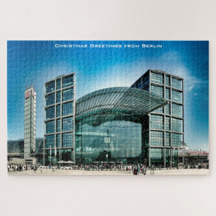 Gare centrale de Berlin Allemagne. Puzzle