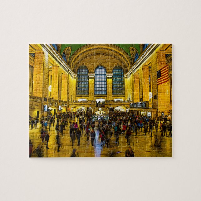 Gare centrale de Brooklyn. Puzzle (Horizontal)