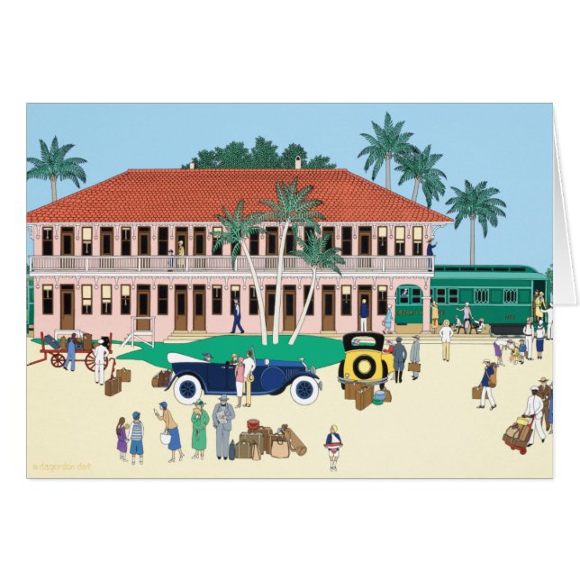 Gare de Boca Grande 1928 (Devant horizontal)