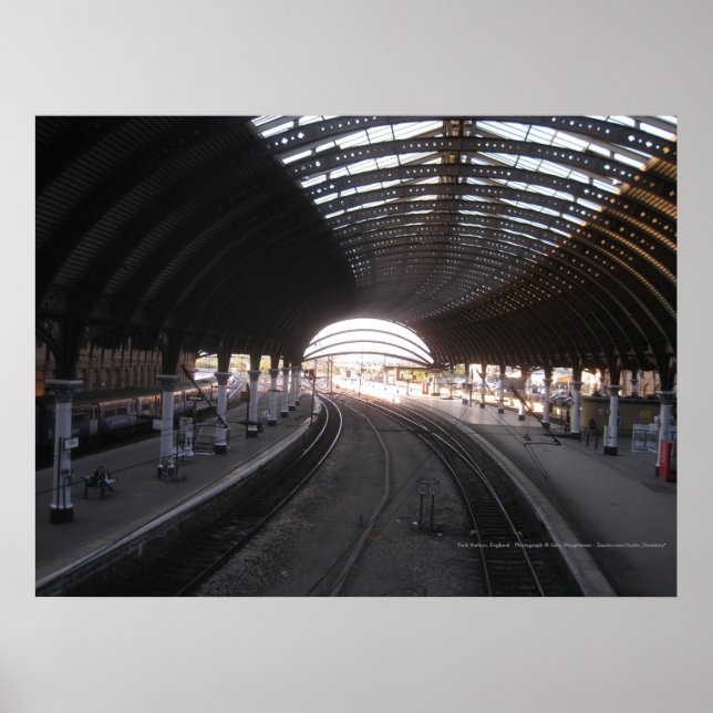 Gare de York, Angleterre - Poster (Devant)