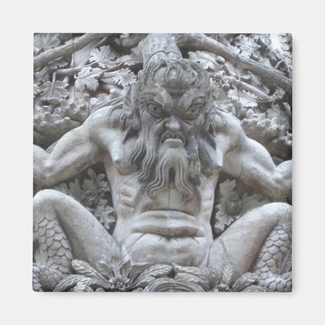 Gargoyle portugais ~ aimant (Devant)