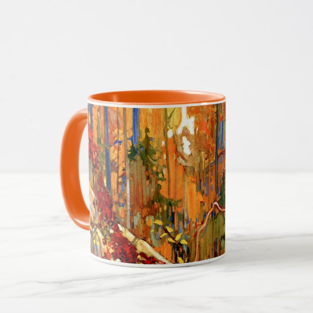 Garland d'automne, les couleurs de la chute, Mug (Devant gauche)