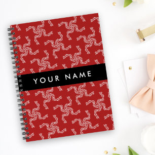 Garland de Noël, Rouge, Votre nom, Personnaliser