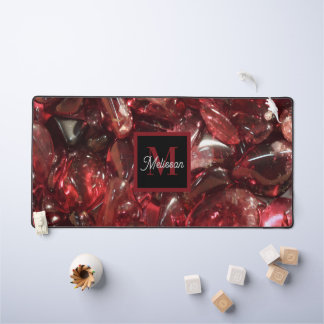 Garnet Birthstone Monogram Personalized Name