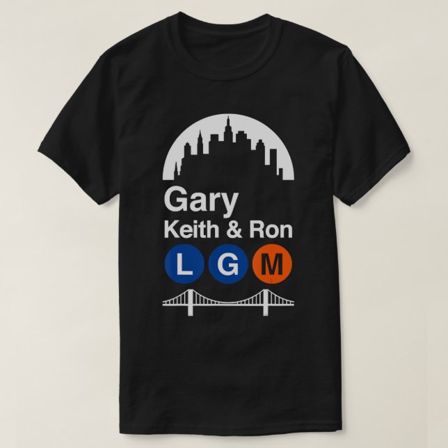 Garys Keiths et Rons T-Shirt (Design devant)