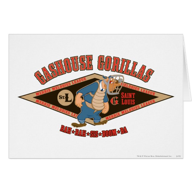 Gashouse Gorillas Rah Rah Sis Boom Ba (Devant horizontal)