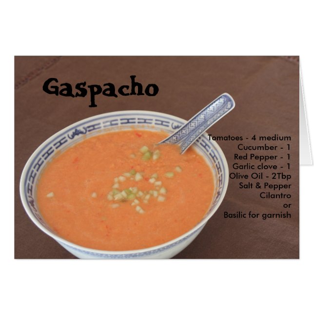 Gaspacho (Devant horizontal)
