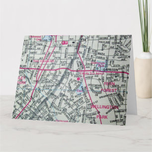 Gastonia, NC Carte Vintage