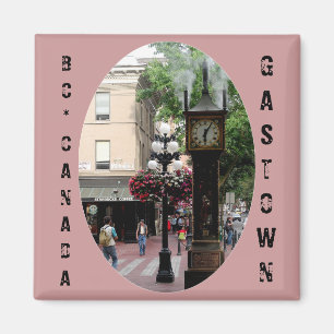 Gastown, Vancouver, C.-B., Canada Magnet souvenir