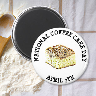 Gâteau au café jour aimant national de vacances 