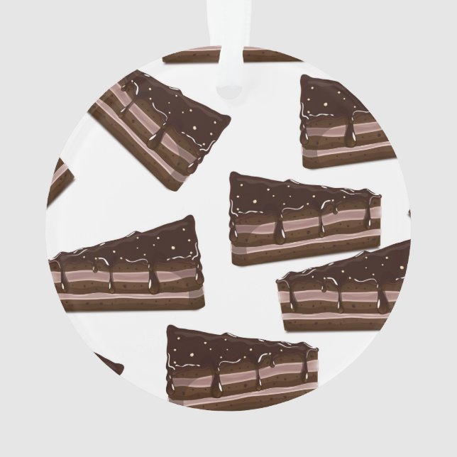 Gâteau au chocolat au lait. (dos)
