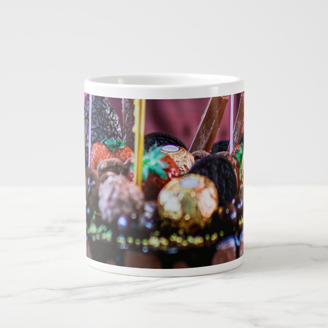 Gâteau au chocolat Mug d'anniversaire (Devant)