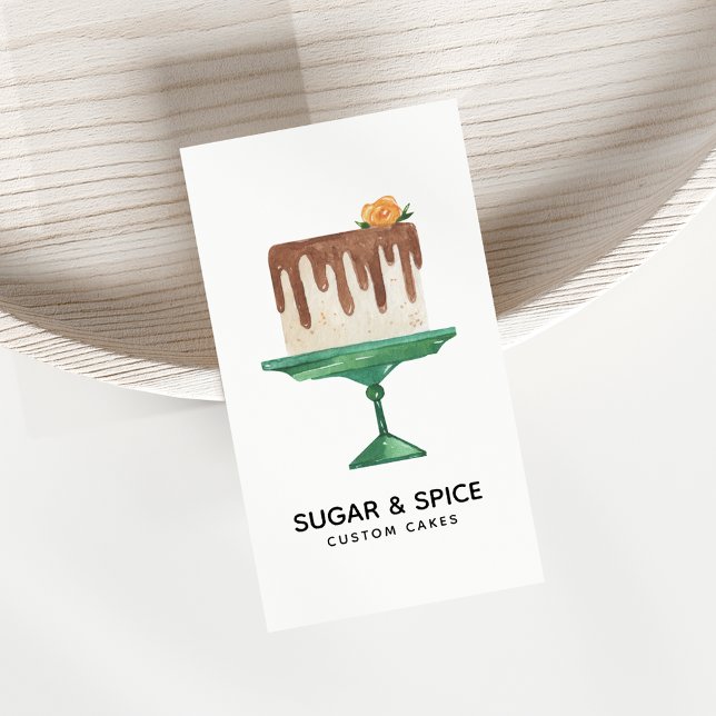 Gâteau / Carte de visite de boulangerie (Créateur téléchargé)