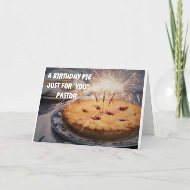 **GÂTEAU D'ANNIVERSAIRE** JUSTE POUR CARTE *PASTEU (Devant)