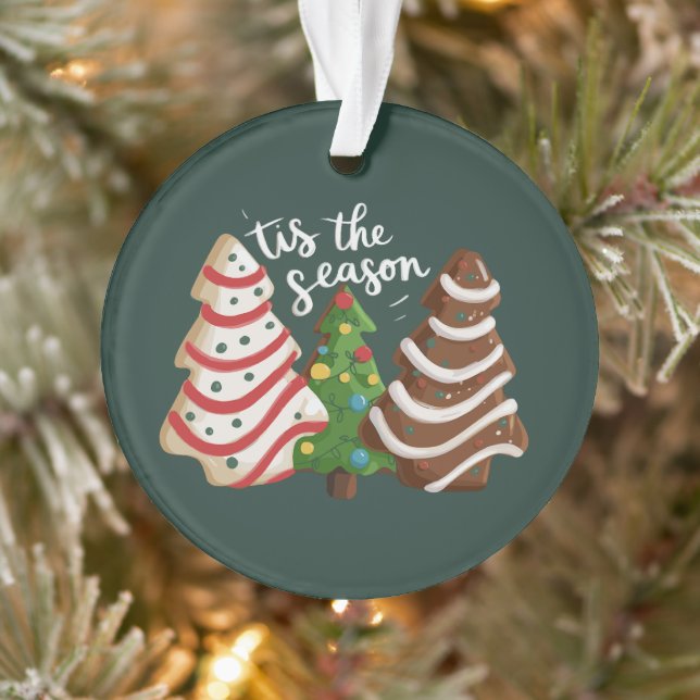 Gâteau d'arbre de Noël C'est la saison des fêtes d (Arbre)