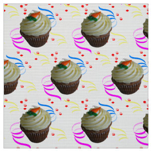 Gâteau de carottes Cupcake & Confetti Poly Tissu