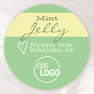 Gâteau de cuisine verte simple Cookie Étiquette Ca